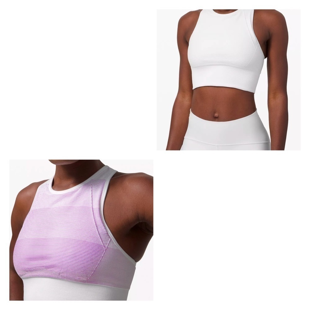 Lululemon Ebb to Train Bra Sun Medium Support Bra